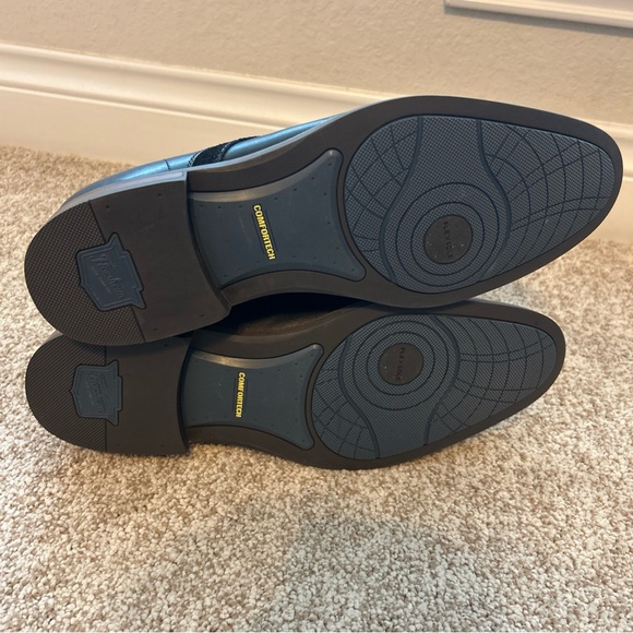 Florsheim Uptown Boots Mens SZ 12 black Leather Mid Plain Toe Chukka Derby NWOB - Picture 8 of 8